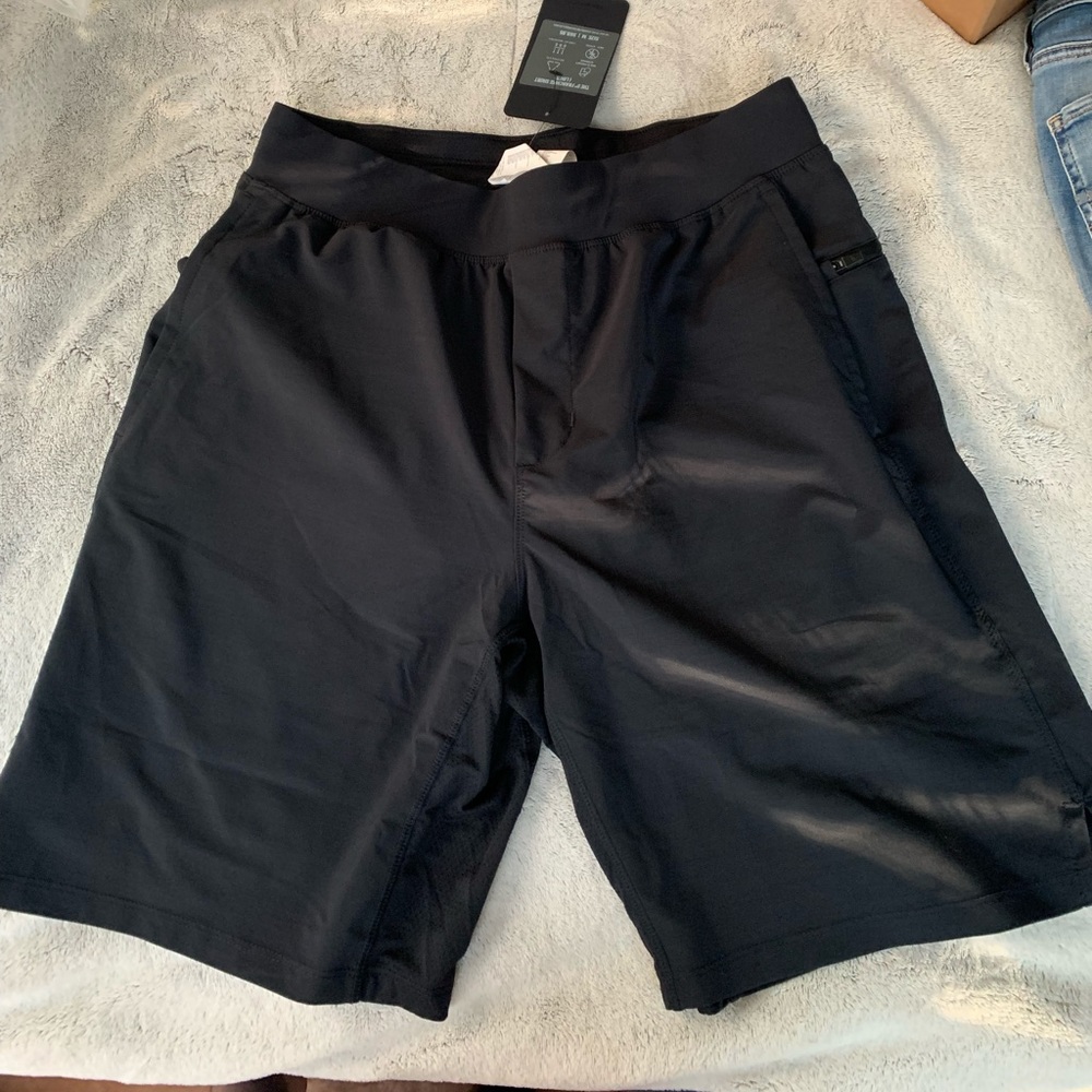 Black Fabletics men’s shorts!